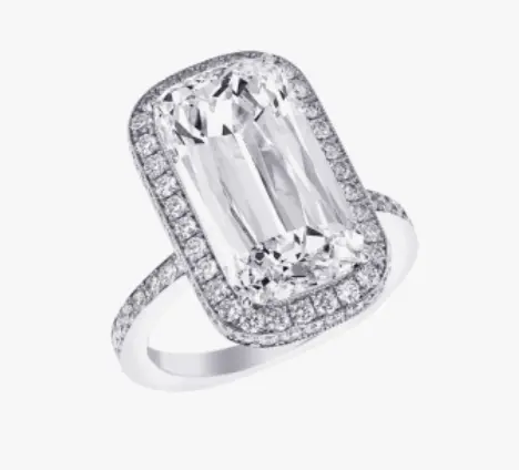 [JOYANI16750] Anillo Ashoka platino y diamantes